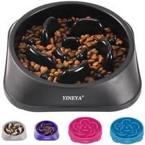 Taças de alimentação lenta para cães YINEYA Small Breed 250-500 ml, 2 unidades
