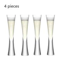 Taças De Champanhe Brilhantes Transparentes Tipo Tulipa Para Bar, Festa, Casamento, Taças De Vinho