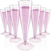 Taças de champanhe JOLLY CHEF, pacote com 100, descartáveis, 130 ml, roxas Taças de champanhe JOLLY CHEF, pacote com 100, descartáveis, 130 ml, roxas