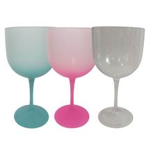 Taças de gin 450ml de plastico kit 10 peças drink