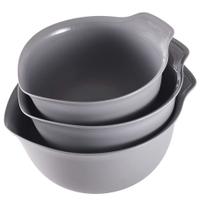 Taças de mistura KitchenAid Universal Nesting Plastic, conjunto de 3 Taças de mistura KitchenAid Universal Nesting Plastic, conjunto de 3