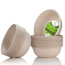 Taças de papel descartáveis Green Tree Products 700mL pacote com 50