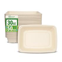 Taças de papel descartáveis Homestockplus 900mL, pacote com 50