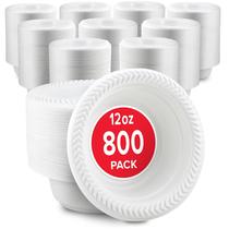 Taças de plástico Stock Your Home 800 unidades, 350 ml, brancas (12 onças) Taças de plástico Stock Your Home 800 unidades, 350 ml, brancas (12 onças)