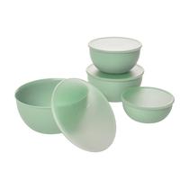 Taças de preparação KitchenAid com tampas, conjunto de 4 Taças de preparação KitchenAid com tampas, conjunto de 4