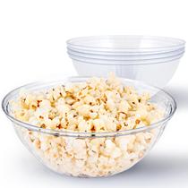 Taças de servir Stock Your Home de plástico transparente de 1,4 L (pacote com 4)