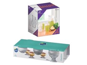 Taças de Sobremesa com Jarra e Copos Alta Qualidade Nadir Taças de Sobremesa com Jarra e Copos Alta Qualidade Nadir