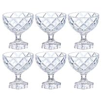 Taças de Sobremesa em Vidro Pineapple 170mL 6 Peças - Hauskraft Taças de Sobremesa em Vidro Pineapple 170mL 6 Peças - Hauskraft