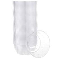Taças de sobremesa PLASTICPRO, plástico rígido, 180 ml, pacote transparente com 50 Taças de sobremesa PLASTICPRO, plástico rígido, 180 ml, pacote transparente com 50
