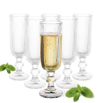 Taças De Vidro 145ml Conjunto 6 Pçs Taças de Vidro - Dolce Home