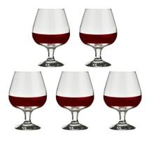 Taças de vidro Windsor 330ML Conhaque Nadir C/ 5 Und Taças de vidro Windsor 330ML Conhaque Nadir C/ 5 Und