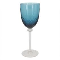 Taças De Vinho Branco De Vidro Azul 160ml 6 Peças - BTC Taças De Vinho Branco De Vidro Azul 160ml 6 Peças - BTC