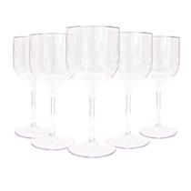 Taças De Vinho De Acrílico Cristal 260ml 15 Unidades Drinks Premium Festas, Tinto, Suave, Seco Taças De Vinho De Acrílico Cristal 260ml 15 Unidades Drinks Premium Festas, Tinto, Suave, Seco