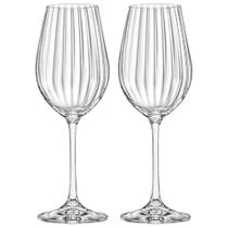 Taças de Vinho e Água Cristal 450ml Com Titânio Dream 2 peças - Haus Concept 56415/100-2