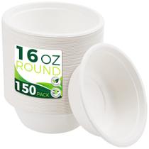 Taças descartáveis BIRCHIO 473mL pacote com 150 Bagaço compostável Taças descartáveis BIRCHIO 473mL pacote com 150 Bagaço compostável