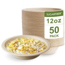 Taças descartáveis Taças de papel redondas de 350 ml sem PFAS Harvest Pack