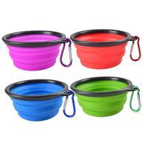 Taças dobráveis para cães Guardians, 340 ml, pacote com 4 para cães e gatos Taças dobráveis para cães Guardians, 340 ml, pacote com 4 para cães e gatos