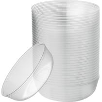 Taças Plástico transparente PLASTICPRO Edge Collection 473 mL (pacote com 30)