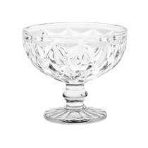 Taças Sobremesas De Vidro Diamond Diamante 320ml