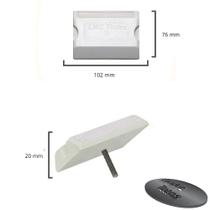 TACHA DE SINALIZAÇÃO - CONDUZ TINTAS - MONO DIRECIONAL CORPO E REFLETIVO BRANCO - 100x79x22 MM TACHA DE SINALIZAÇÃO - CONDUZ TINTAS - MONO DIRECIONAL CORPO E REFLETIVO BRANCO - 100x79x22 MM