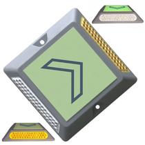 Tacha Refletiva Olho de Gato Sinalizador Viario Fluorescente Estrada Rodovia Transito Marcador De Faixa Pavimentaçao Tacha Refletiva Olho de Gato Sinalizador Viario Fluorescente Estrada Rodovia Transito Marcador De Faixa Pavimentaçao