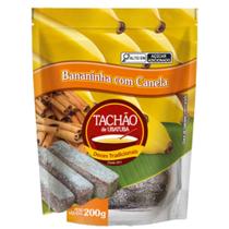 Tachão de Ubatuba Bananinha Com Canela 200g Bananada Deliciosa