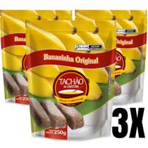 Tachão De Ubatuba Kit C/3 Bananinha Bananada Original Tradicional 250g Tachão De Ubatuba Kit C/3 Bananinha Bananada Original Tradicional 250g