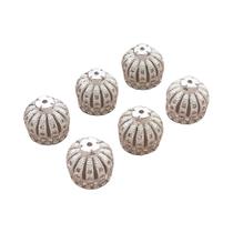 Tachas De Coroa Em Latão Banhado a Ouro 18K Com Zircônia Para Pulseiras, Brincos De Borla E