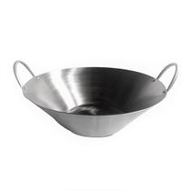 Tacho Aço Inox Beira Alta Chapa 2mm Fritura Cozinha 45cm. Tacho Aço Inox Beira Alta Chapa 2mm Fritura Cozinha 45cm.