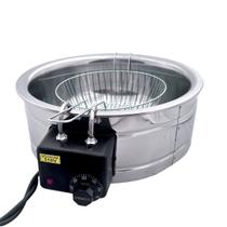 Tacho Aço Inox Fritadeira Industrial Elétrica 4 Litros 127V