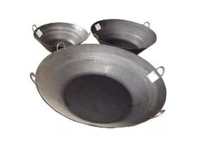 Tacho Beira Alta Preto Aço Carbono 12 Litros 45 Cm Diâmetro Tacho Beira Alta Preto Aço Carbono 12 Litros 45 Cm Diâmetro