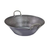 Tacho Beira Alta Preto Aço Carbono 5 Litros 36cm Diâmetro