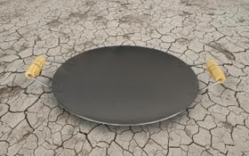 Tacho de Aço Carbono 39cm Chapa Grossa Super Resistente