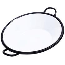 Tacho de Alumínio Esmaltado N22 19 Litros Alça Preta Para Frituras Pastel Batatas Salgados Tacho de Alumínio Esmaltado N22 19 Litros Alça Preta Para Frituras Pastel Batatas Salgados