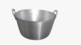Tacho De Alumínio Fundido batido No80 55x32 Fundo oval 56 Litros Tacho De Alumínio Fundido batido No80 55x32 Fundo oval 56 Litros