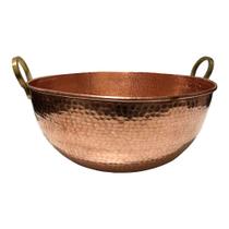 Tacho de cobre 50 litros feito a mão com técnica milenar