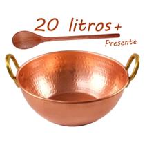 Tacho De Cobre Puro 20 Litros