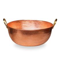 Tacho De Cobre Puro De 40 Litros 57cm Diâmetro Tacho De Cobre Puro De 40 Litros 57cm Diâmetro