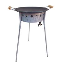 Tacho Disco Arado Aço Reforçado Suporte Fogareiro E Tampa