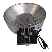 Tacho Elétrico 10 Litros Alumínio Frita Rápido - Magfryer inox