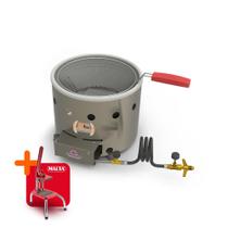 Tacho Fritador a Gás Alta Pressão 3L Óleo PR-310G Progás e Cortador de Legumes Tacho Fritador a Gás Alta Pressão 3L Óleo PR-310G Progás e Cortador de Legumes