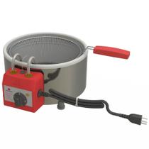 Tacho Fritador Progás 3 Litros Com Cesto Elétrico 127v Prata Pr-310 G G2 Tacho Fritador Progás 3 Litros Com Cesto Elétrico 127v Prata Pr-310 G G2