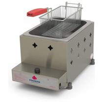 Tacho Fritador Retangular Fritura 1 Cesto Gas 5 Litros óleo Pr-10g - Progás