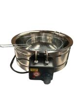 Tacho Fritura Fritadeira Elétrica 8 Litros Aço Inox Tacho Fritura Fritadeira Elétrica 8 Litros Aço Inox