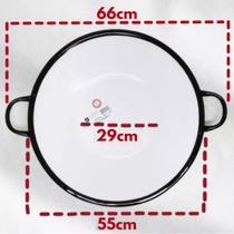 Tacho P/fritura Esmaltado N22 - 19 Litros Pastel Batata Salgado Tacho P/fritura Esmaltado N22 - 19 Litros Pastel Batata Salgado