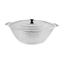 Tacho Panela Restaurante Alça Alumínio Fundido Polido 32cm