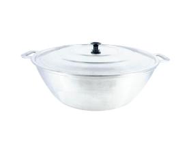 Tacho Panela Restaurante Alça Alumínio Fundido Polido 40cm Tacho Panela Restaurante Alça Alumínio Fundido Polido 40cm