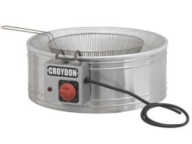 Tacho para Frituras Elétrico 7L Inox Croydon - TFGC-G com Controle de Temperatura