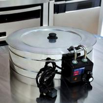 Tacho Redondo Fritadeira Elétrica Industrial 7L Com Tampa Tacho Redondo Fritadeira Elétrica Industrial 7L Com Tampa