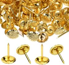 Tacks de estofamento BetterJonny 500 unidades de metal bronze 17 x 11 mm